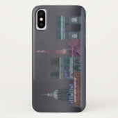 Paris Skyline Night Reflections Case-Mate iPhone Case (Achterkant)