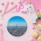 Paris Skyline Papieren Bordje (Feest)