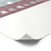 Paris Skyline Poster (Hoek)