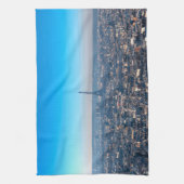 Paris Skyline Theedoek (Verticaal)