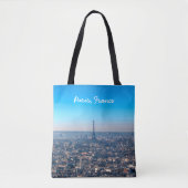 Paris Skyline Tote Bag (Voorkant)