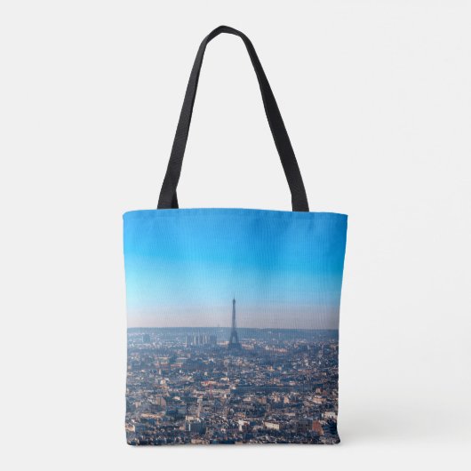 Paris Skyline Tote Bag (Achterkant)