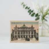 Paris Souvenier L'Paris Opera House Briefkaart (Staand voorkant)