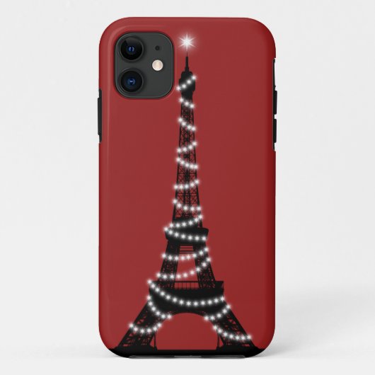 Paris Sparkles iPhone 5 Barely Case-Mate iPhone Case (Achterkant)