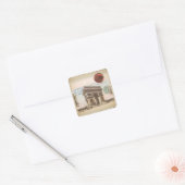 Paris Square Sticker (Envelop)