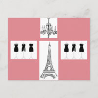 Paris Stad van Licht Eiffeltoren Franse Prentbrief