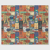 Paris Stckers Cadeaupapier (Vlak)