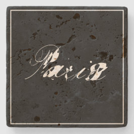 Paris Stenen Onderzetter