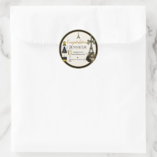 Paris Sticker Labels Baanaanbieding