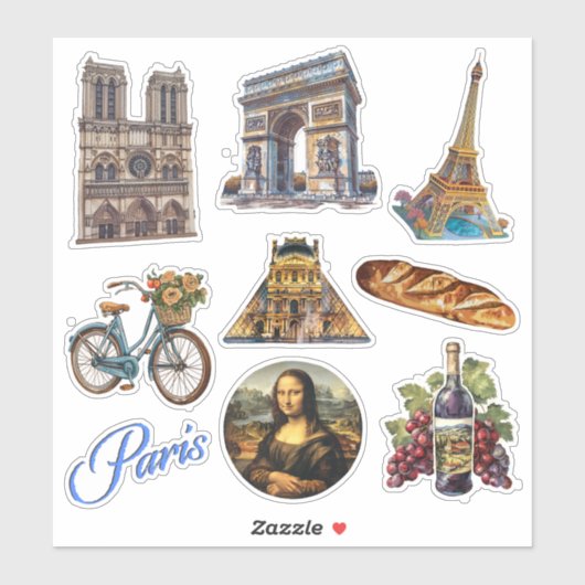 Paris Stickers (Vel)