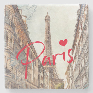 Paris Stone Onderzetter