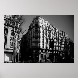 Paris Straathoek Poster