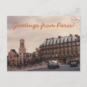 Paris Street Briefkaart