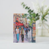 Paris Street Briefkaart (Staand voorkant)