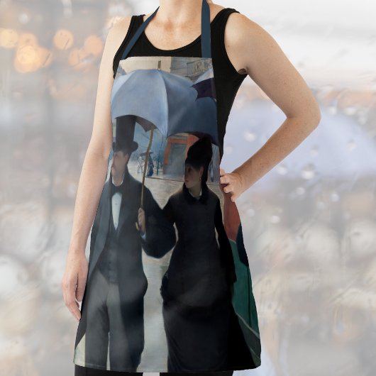  Paris Street in Rainy Weather - Gustave Caillebot Schort