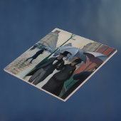  Paris Street in Rainy Weather - Gustave Caillebot Tegeltje