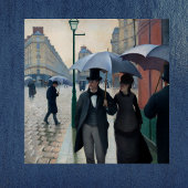  Paris Street in Rainy Weather - Gustave Caillebot Tegeltje