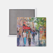 Paris Street Magneet (Voorkant / Achterkant)