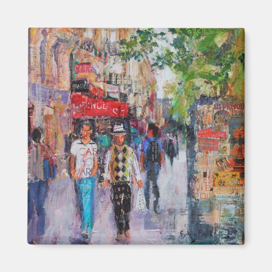 Paris Street Magneet (Voorkant)