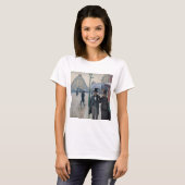  Paris Street op een regenachtige dag T-shirt (Voorkant volledig)