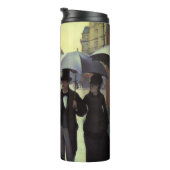 Paris Street Rainy Day by Gustave Caillebotte Thermosbeker (Geroteerd rechts)