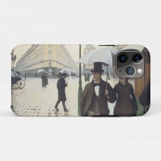 Paris Street Rainy Day Caillebotte Case-Mate iPhone Case (Achterkant (horizontaal))