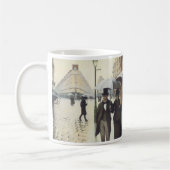 Paris Street, Rainy Day door Caillebotte Koffiemok (Links)