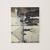 Paris Street, Rainy Day door Caillebotte Legpuzzel (Verticaal)
