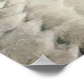 Paris Street, Rainy Day door Caillebotte Poster (Hoek)