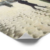 Paris Street, Rainy Day door Caillebotte Poster (Hoek)