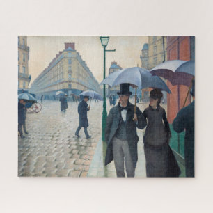 Paris Street;Rainy Day door Gustave Caillebot Puzz Legpuzzel