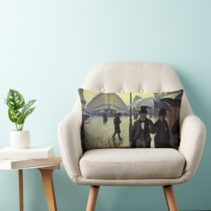 Paris Street Rainy Day door Gustave Caillebotte Kussen