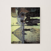 Paris Street Rainy Day door Gustave Caillebotte Legpuzzel (Verticaal)