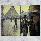 Paris Street Rainy Day door Gustave Caillebotte Legpuzzel