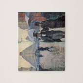 Paris Street Rainy Day door Gustave Caillebotte Legpuzzel (Verticaal)