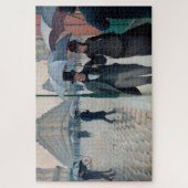 Paris Street Rainy Day door Gustave Caillebotte Legpuzzel (Verticaal)