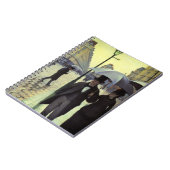 Paris Street Rainy Day door Gustave Caillebotte Notitieboek (Linkerzijde)