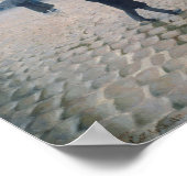 Paris Street Rainy Day door Gustave Caillebotte Poster (Hoek)