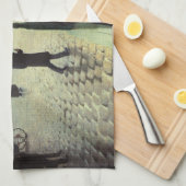 Paris Street Rainy Day door Gustave Caillebotte Theedoek (Quarter Fold)