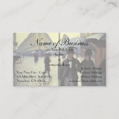 Paris Street, Rainy Day door Gustave Caillebotte Visitekaartje (Voorkant)