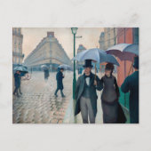 Paris Street Rainy Day | Gustave Caillebotte | Briefkaart (Voorkant)