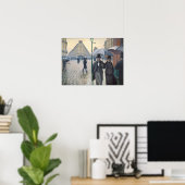 Paris Street; Rainy Day Poster (Thuiskantoor)