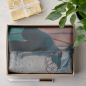 Paris Street regenachtige dag Gustave Caillebotte Tissuepapier (Geschenk)