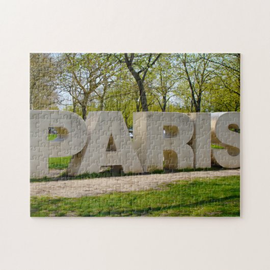 Paris Street Signs. Legpuzzel (Horizontaal)