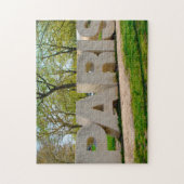 Paris Street Signs. Legpuzzel (Verticaal)