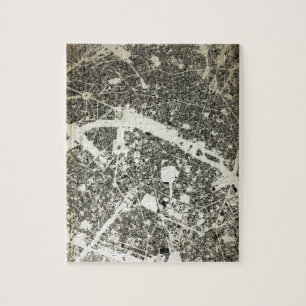 Paris Streets and Buildings  Map Legpuzzel
