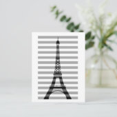 Paris Stripes Briefkaart (Staand voorkant)