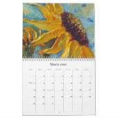 Paris' Sunflower Calendar Kalender (Mar 2026)