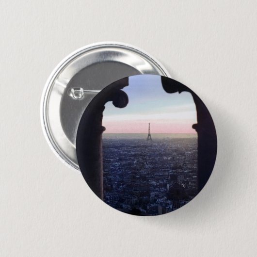 Paris Sunset Button (Voorkant /achterkant)