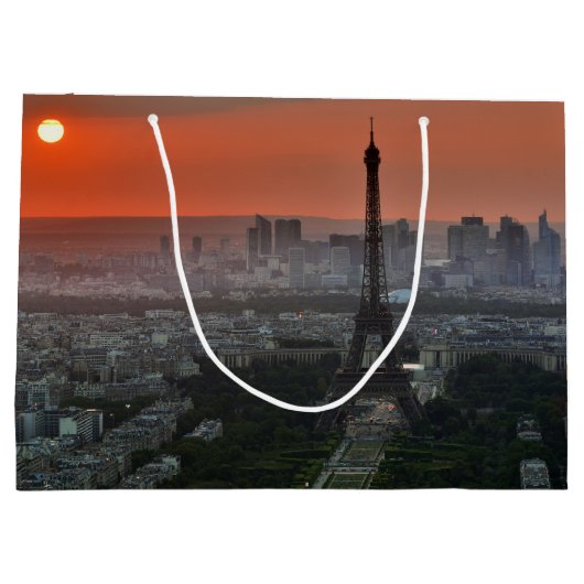 Paris Sunset Groot Cadeauzakje (Achterkant)